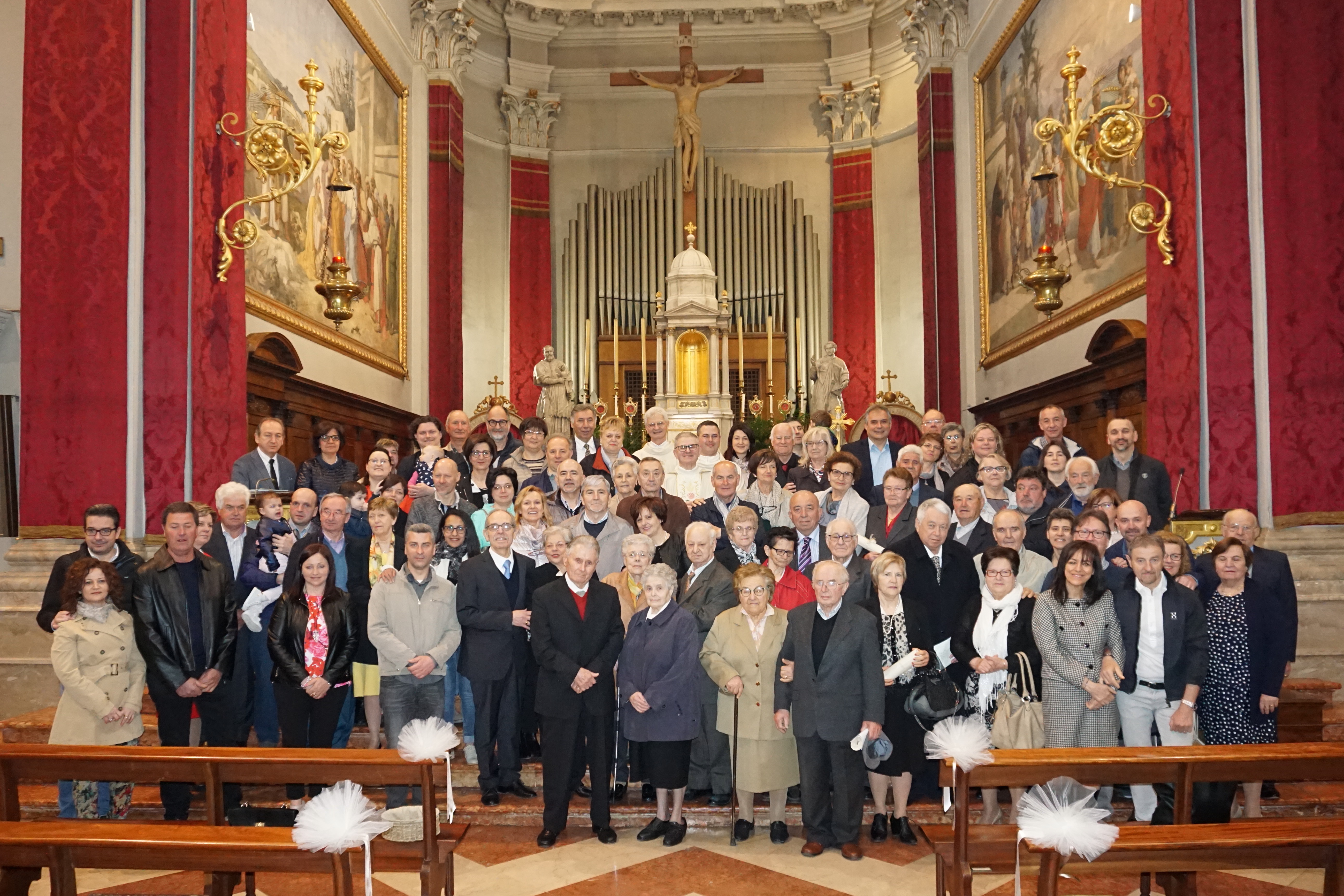 Foto di gruppo festa dei lustri 2018