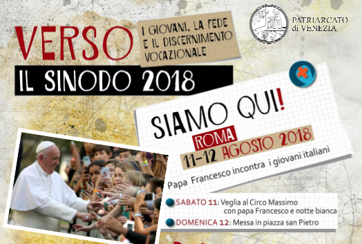 Siamo qui Roma 11 e 12 agosto 2018
